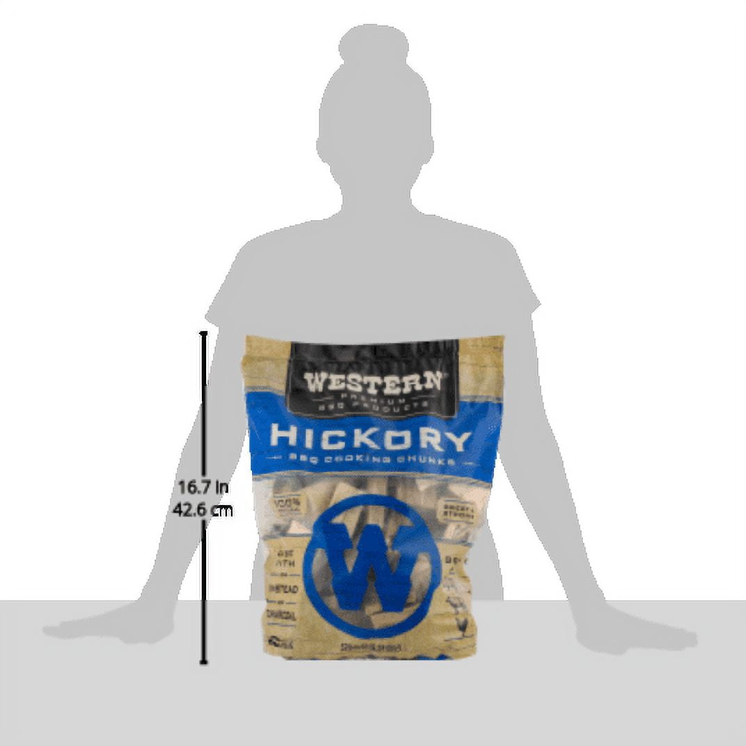 Hickory BBQ Cooking Chunks - Western Premium BBQ