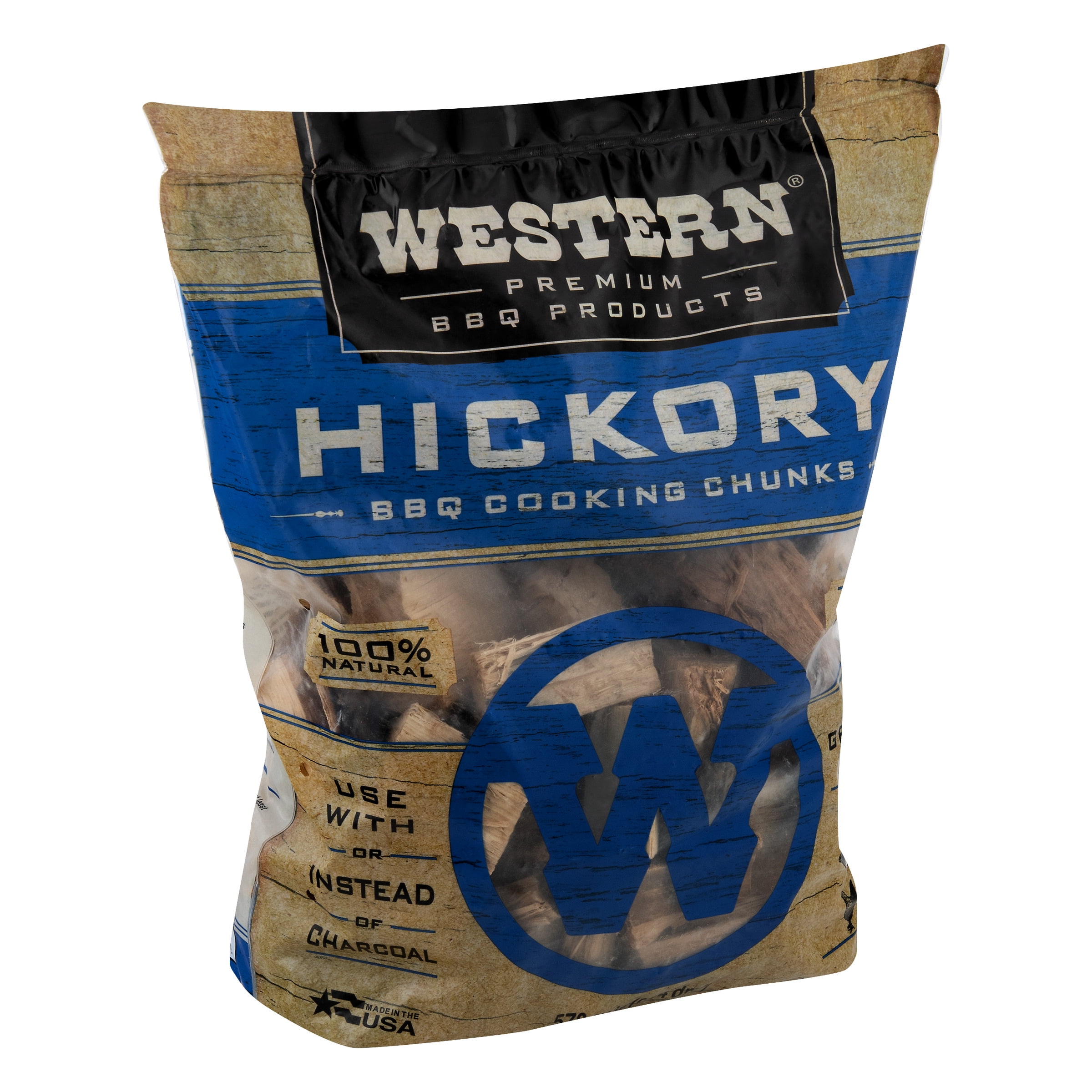 Hickory BBQ Cooking Chunks - Western Premium BBQ