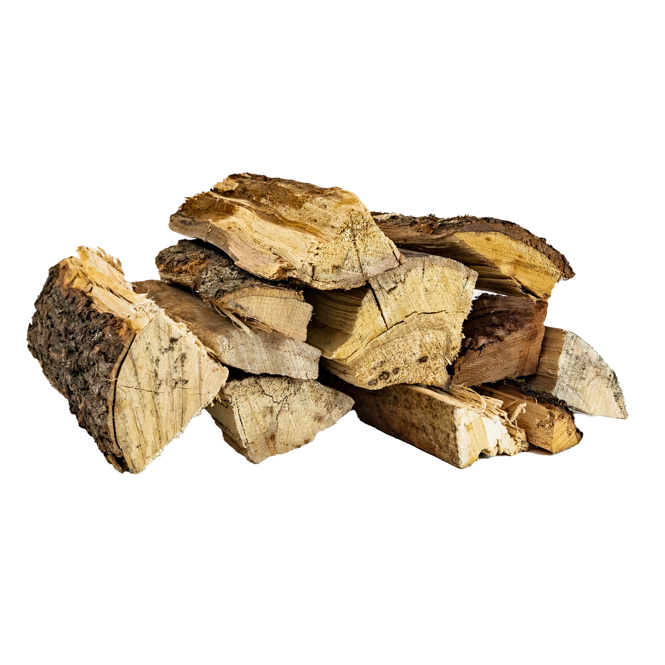 Hickory Wood Mini Smoking Logs, 1.5 Cubic Feet