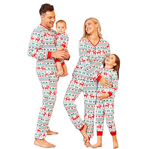 Christmas Pajamas Sets: Blue Elk Tree Family Sleepwear