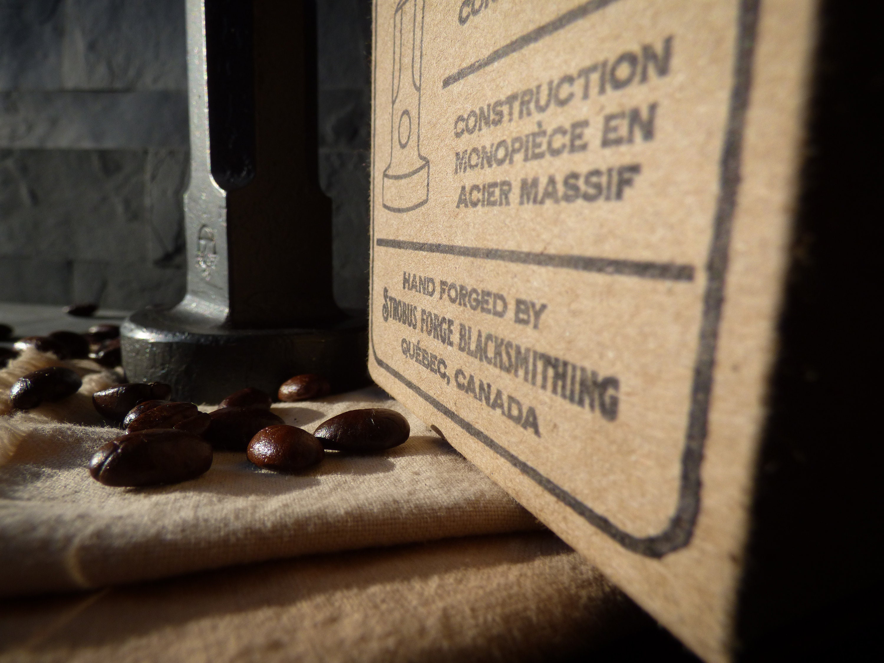 The Blacksmith&#39;s Espresso tamper