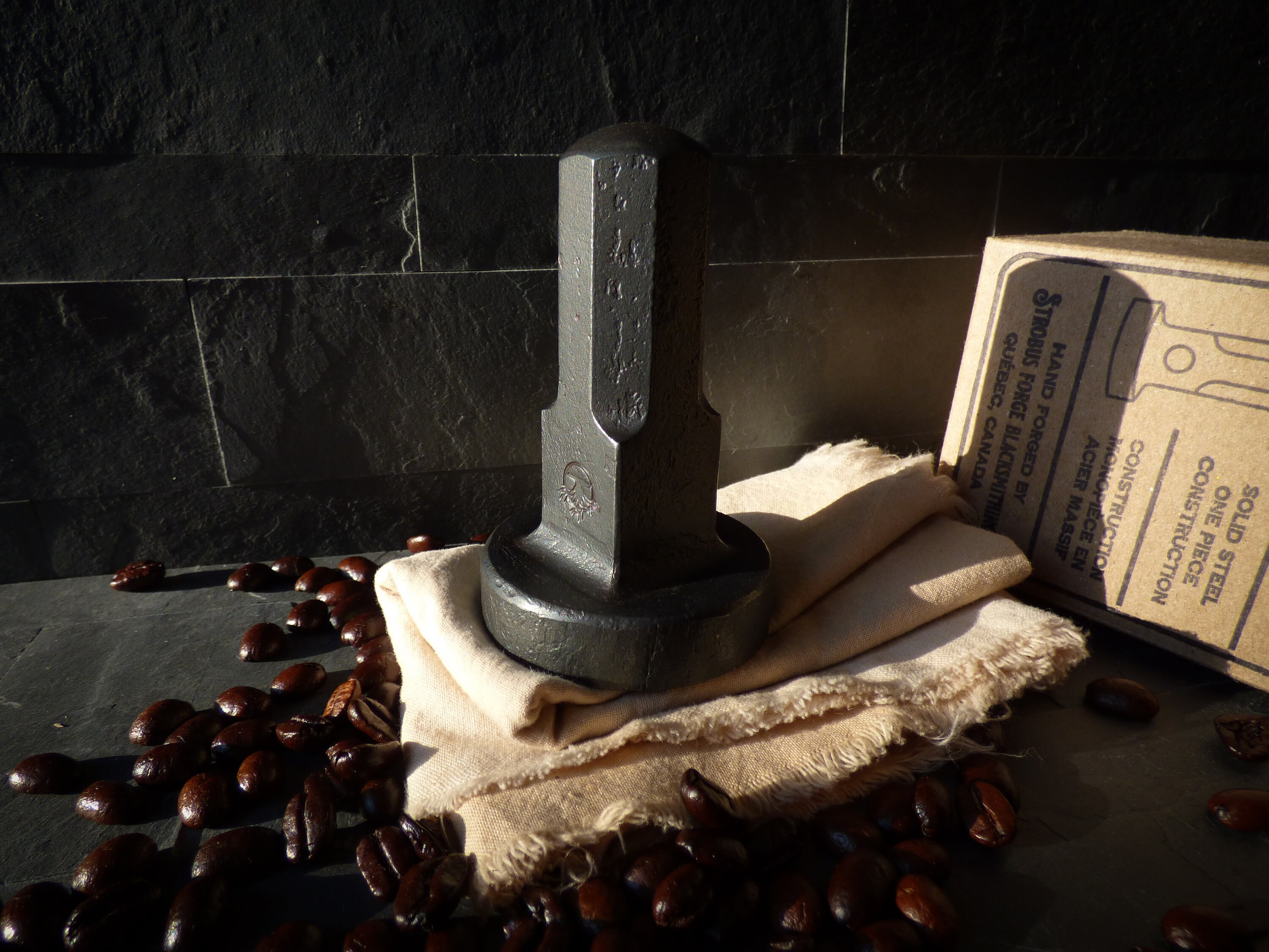 The Blacksmith&#39;s Espresso tamper