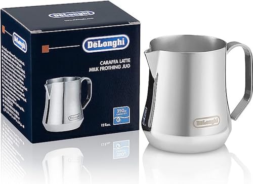 De'Longhi 12 oz Stainless Steel Milk Frother