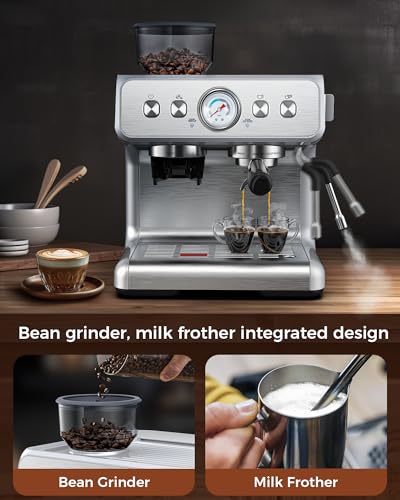 COWSAR 15 Bar Semi-Automatic Espresso Machine