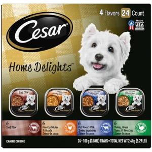 Cesar Wet Dog Food Variety Pack (24)