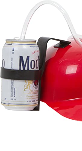 EZ Drinker Beer & Soda Guzzler Helmet (Red)