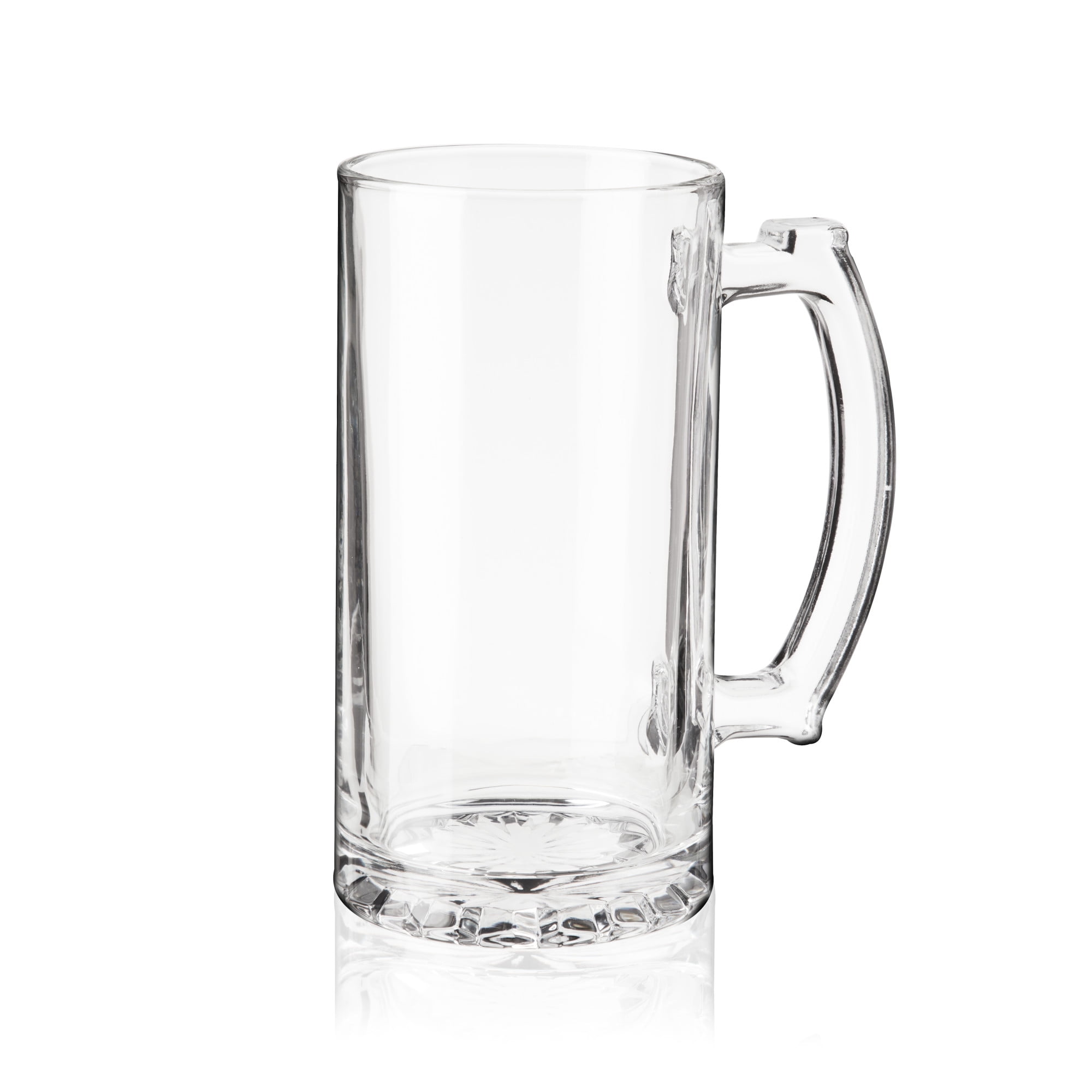 Large Dishwasher-Safe Beer Mugs, Set of 2