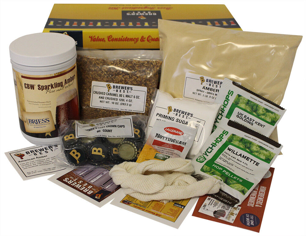 Home Brew American Amber Beer Ingredient Kit