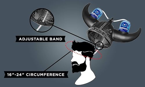 Viking Drinking Hat - Perfect for Parties!