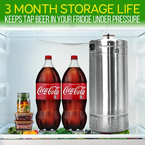 Stainless Steel Mini Keg Dispenser with Co2 Regulator