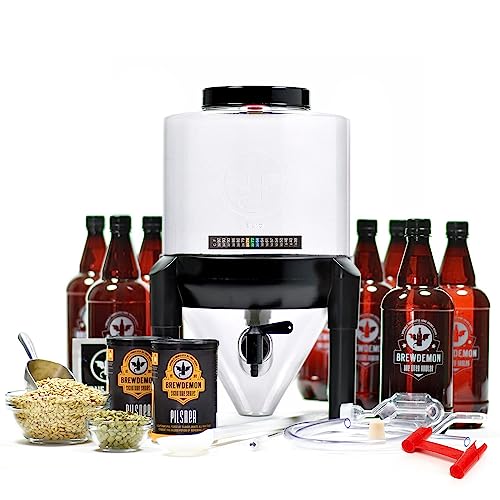 Craft Beer Kit with Conical Fermenter & Bottles