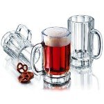 Heidelberg Glass Beer Mug Set - 4 Pieces