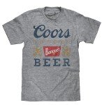 Coors Banquet Beer Retro T-Shirt - Royal Blue