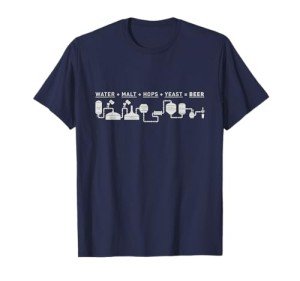 Homebrew Beer Making Cycle Diagram T-Shirt