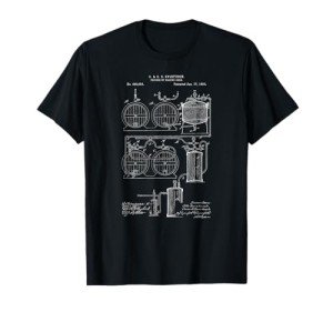 Vintage 1893 Patent Print Craft Beer T-Shirt