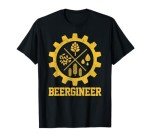 Beergineer Homebrew Craft Beer Brewer T-Shirt