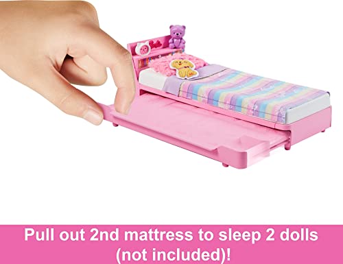 Barbie Dollhouse Furniture Set with Bed and Puppy