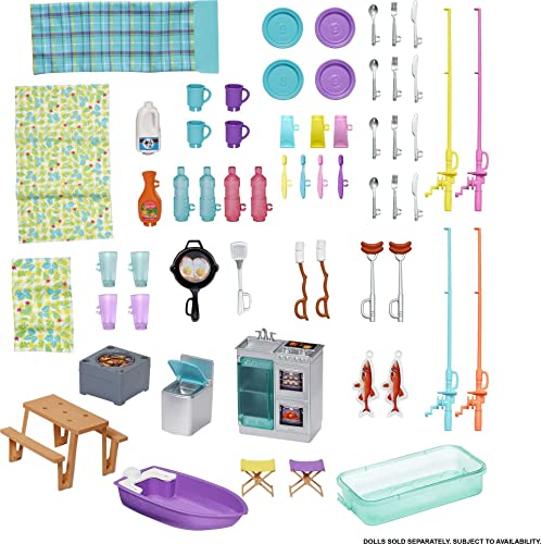 Barbie 3-In-1 Dreamcamper with 50 Accessories