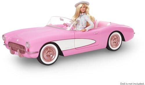 Barbie Movie Collectible Car: Pink Corvette Convertible