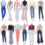 Barbie Doll Clothes and Shoes Bundle - 15 Items