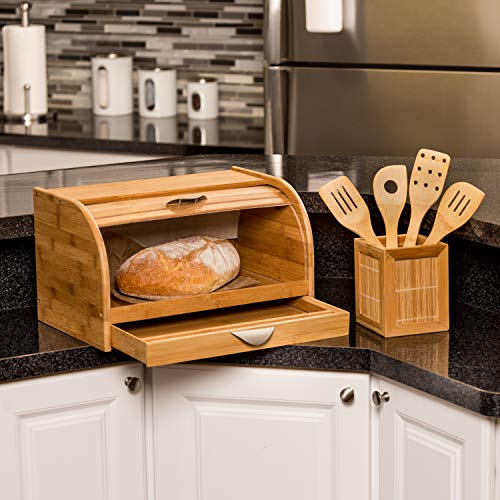 Honey Can Do Bamboo Bread Box