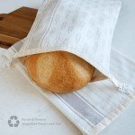 Cotton Beeswax Reusable Bread Bags (2 Pack)