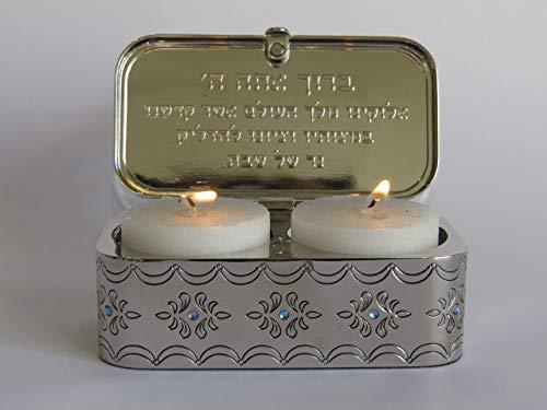 Jewish Travel Candlestick - Shabbat Holiday Gift