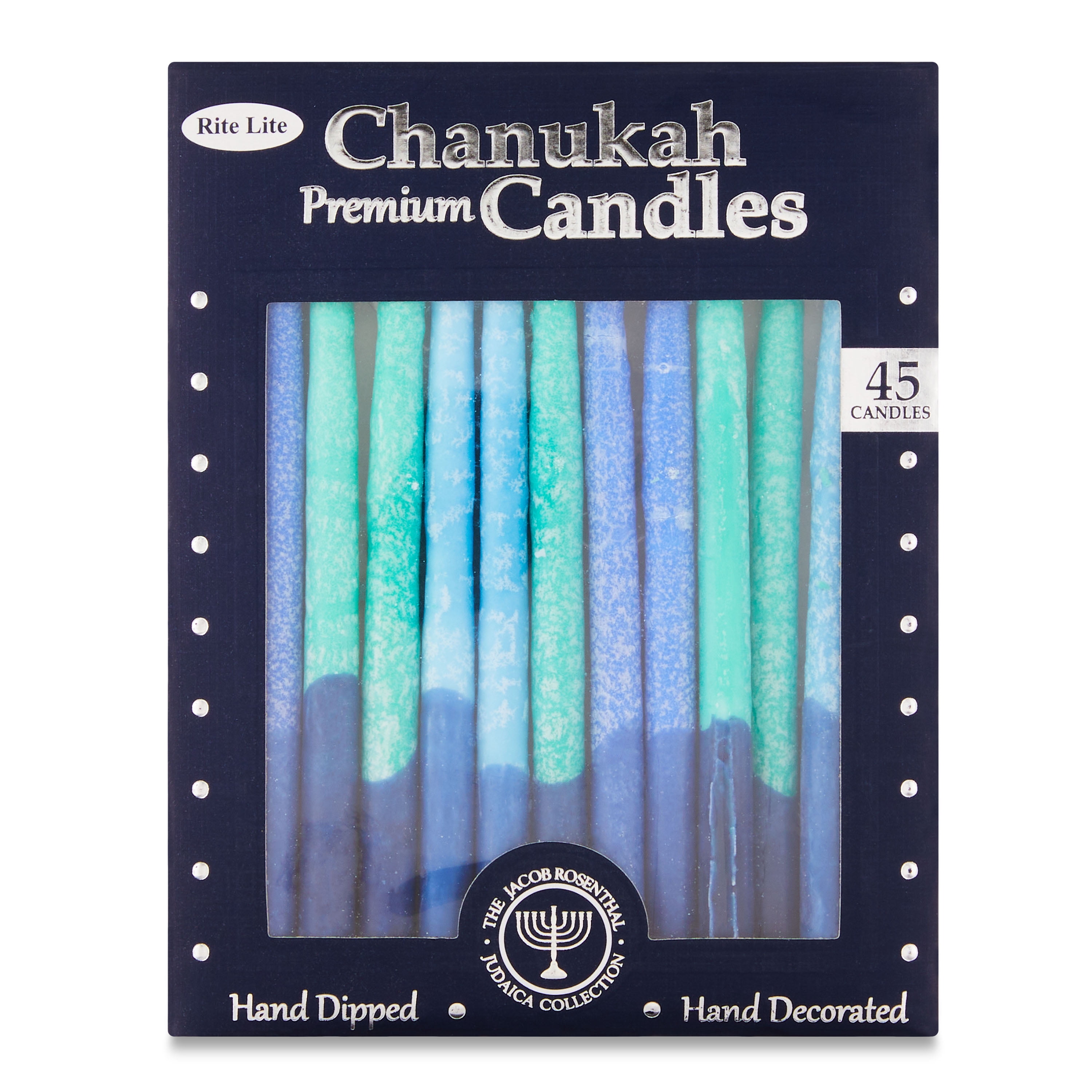 Blue Chanukah Candle - Rite Lite Collection