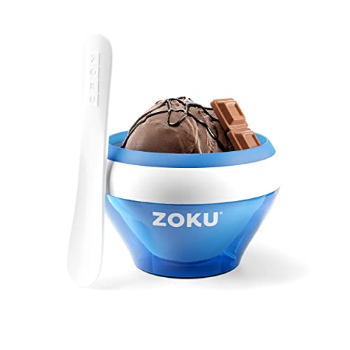 ZOKU Compact Ice Cream Maker with Stainless Steel Core