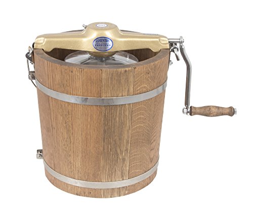 Country-style Hand Crank Ice Cream Maker