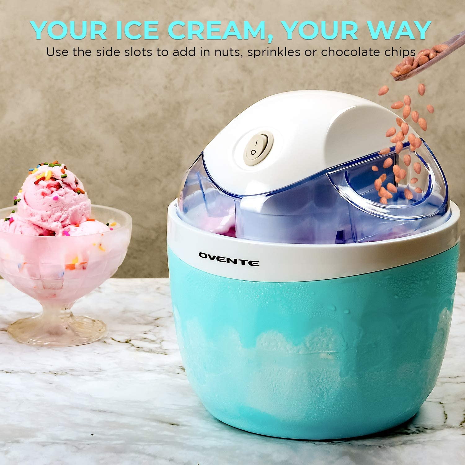 Electric Ice Cream Maker for Homemade Desserts