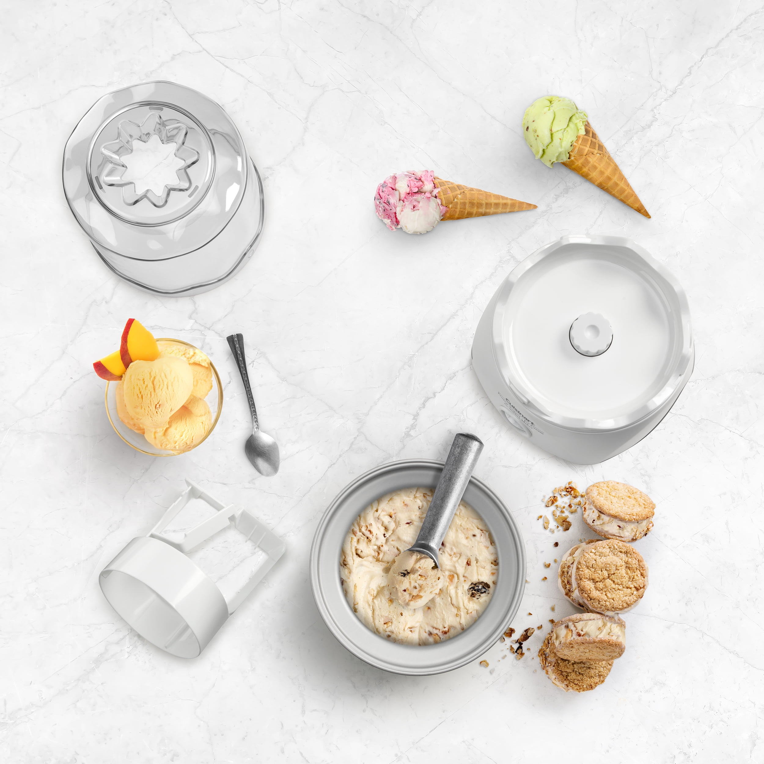 Cuisinart Automatic Ice Cream Maker - White