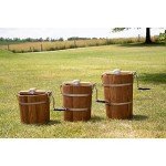 Lehman's Hand Crank Ice Cream Maker, 8 Quart