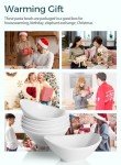 Teocera White Porcelain Dessert Bowls Set of 6