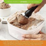Comfort Handle Ice Cream Scoop - Black