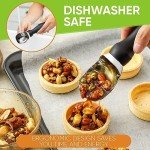 Comfort Handle Ice Cream Scoop - Black