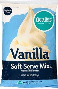 Frostline Lactose-Free Vanilla Soft Serve Mix 6lbs