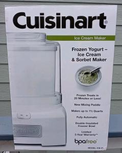 Cuisinart ICE-21 Ice Cream Maker - White
