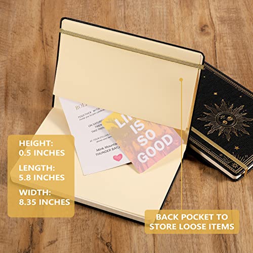 Premium Artfan Writing Journal with Dividers & Pocket