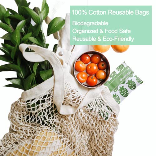 Cotton Mesh Produce Bags for Eco-Shopping