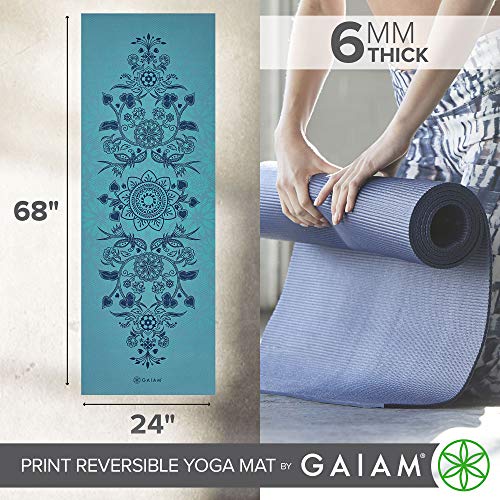 Yoga Mat Reversible 6mm Mystic Sky