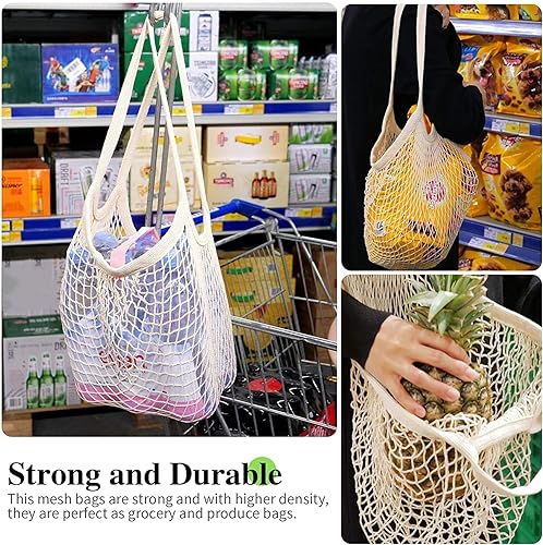 Cotton Mesh Produce Bags for Eco-Shopping
