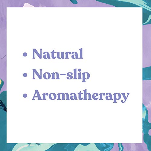 ASUTRA Natural & Organic Yoga Mat Cleaner (Peaceful Lavender Aroma), 4 fl oz | Safe for All Mats & No Slippery Residue | Cleans, Restores, Refreshes | Comes w/ Microfiber Cleaning Towel