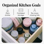 Reusable Collapsible Food Container - On-The-Go