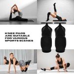 Fire Black Queen Pole Dance Knee Pads