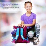 Collapsible Silicone Water Bottle for Travel - Purple
