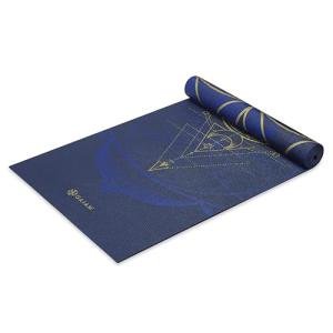 Gaiam Premium Print Yoga Mat Reversible & Thick