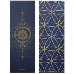 Gaiam Premium Print Yoga Mat Reversible & Thick