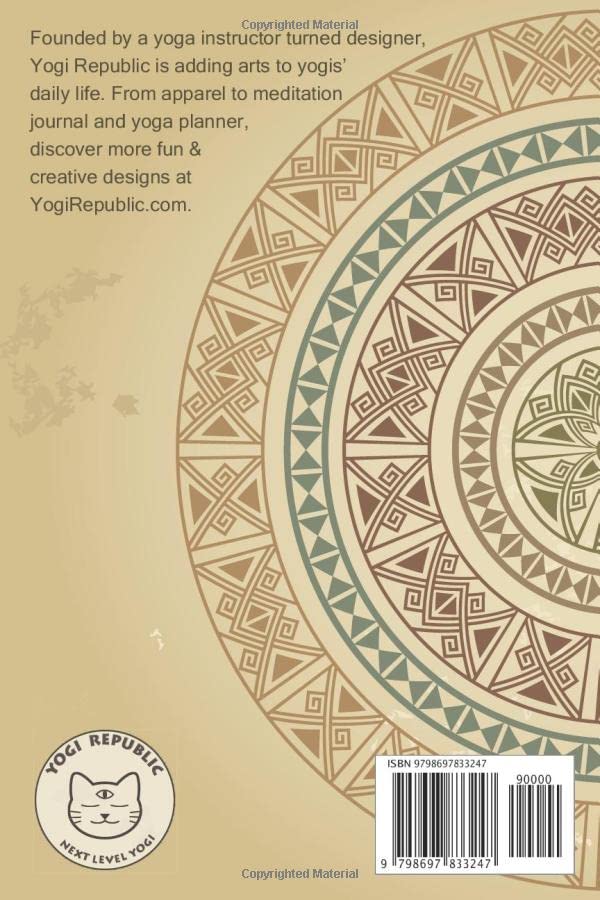 Yoga Class Planner with Pose Library & Builder Journal