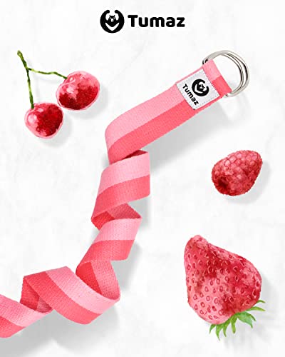 Tumaz Yoga Strap, 15+ Colors, 6-10 Feet